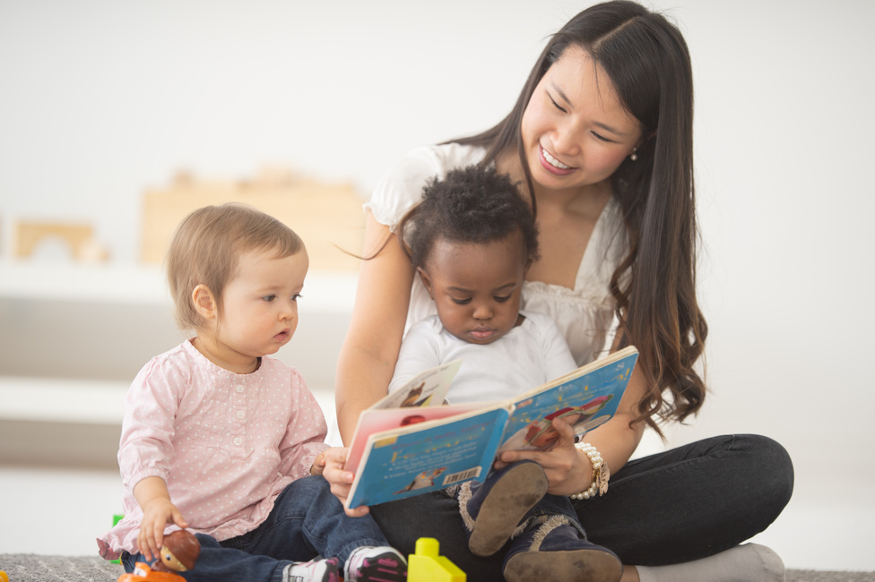 Storytime at daycare